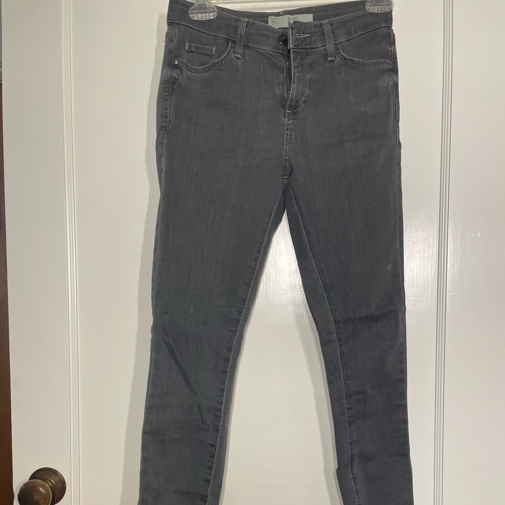 Topshop Moto Leigh Jeans in grey